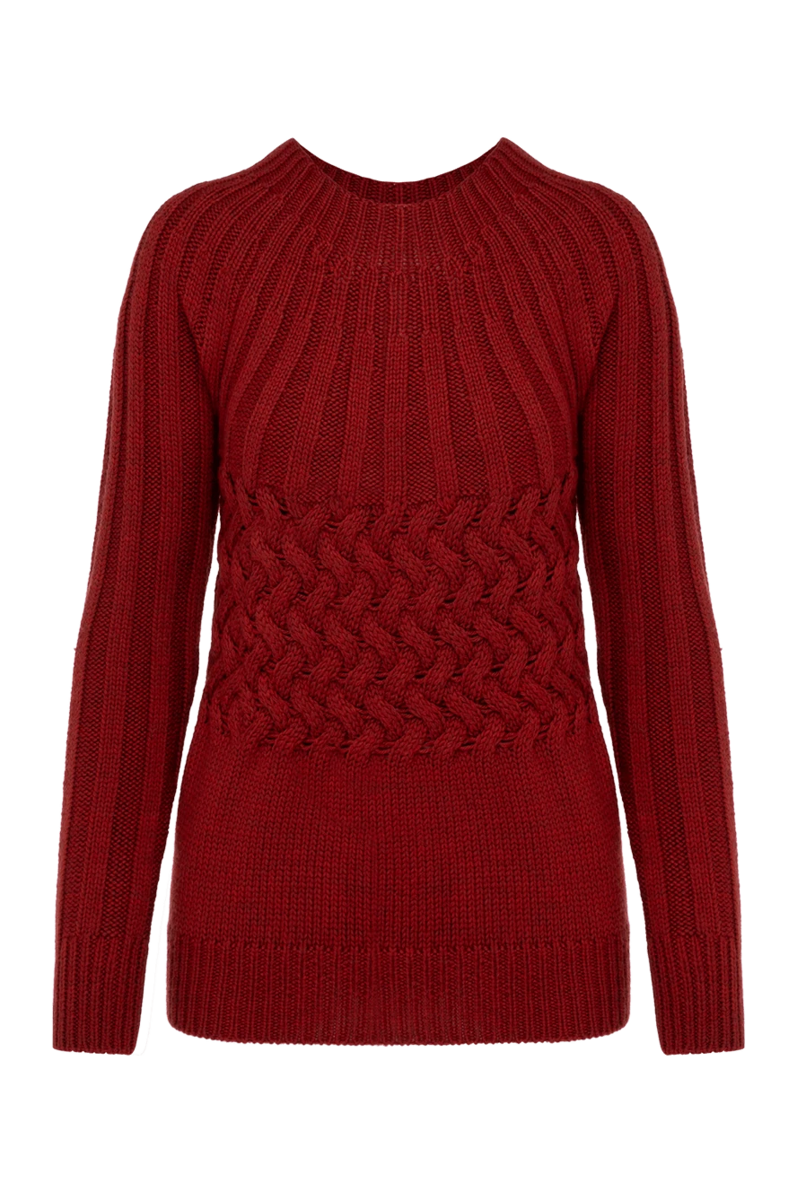 Moorer woman women's burgundy wool jumper buy with prices and photos 180265 - photo 1