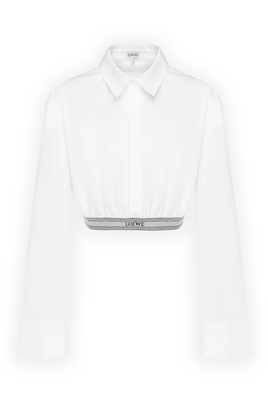 Loewe blouse for women white made of cotton 180335 - photo 1