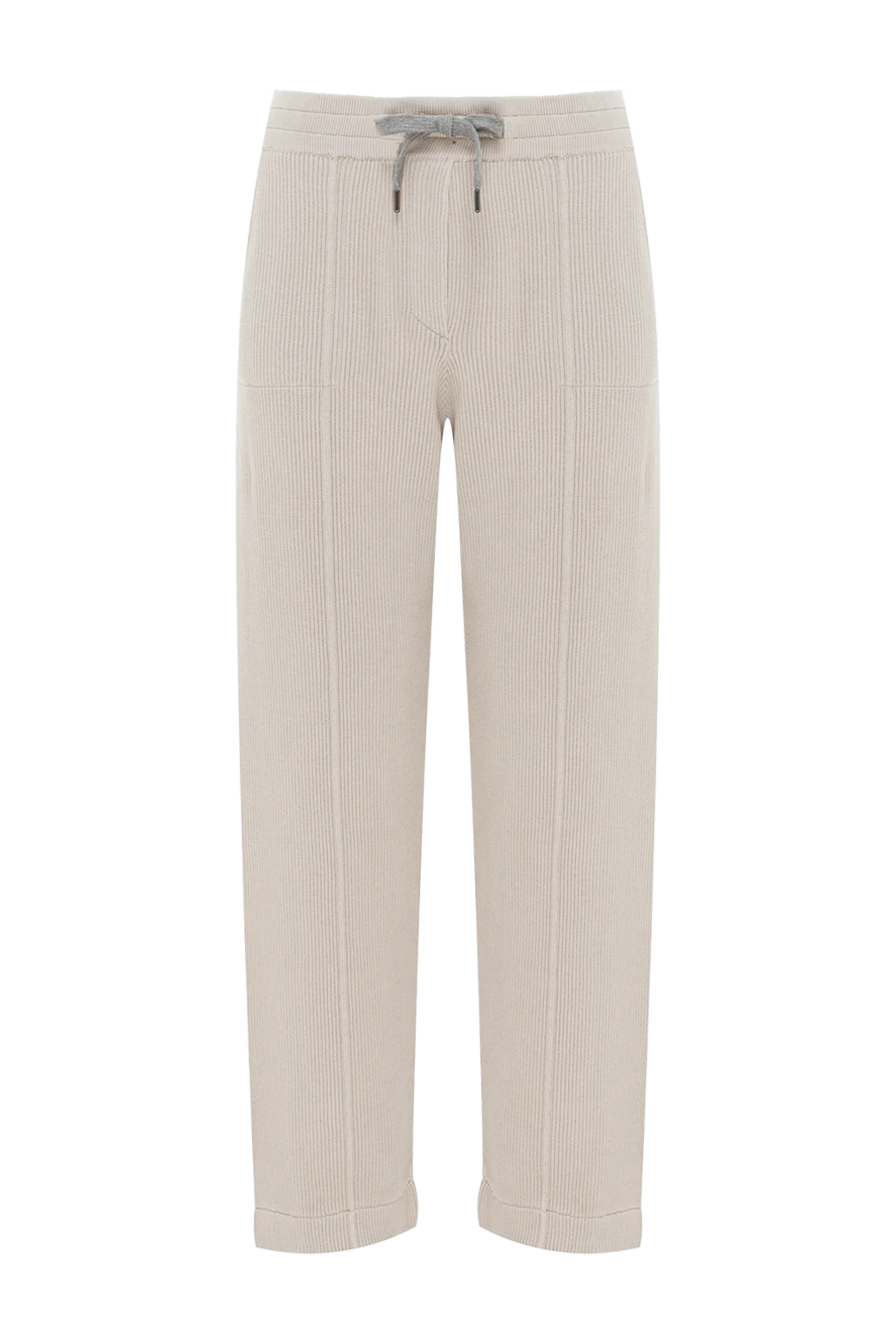 Brunello Cucinelli брюки трикотажные 180349 - фото 1