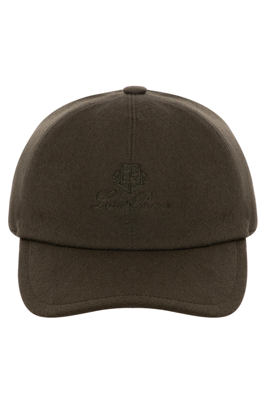 Loro Piana man men's green cashmere cap buy with prices and photos 180426 - photo 1