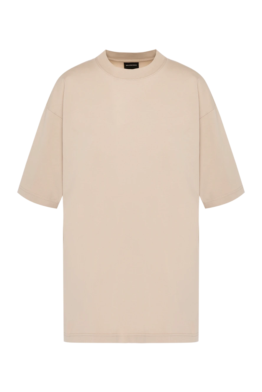 Balenciaga beige cotton t-shirt for women 180457 - photo 1