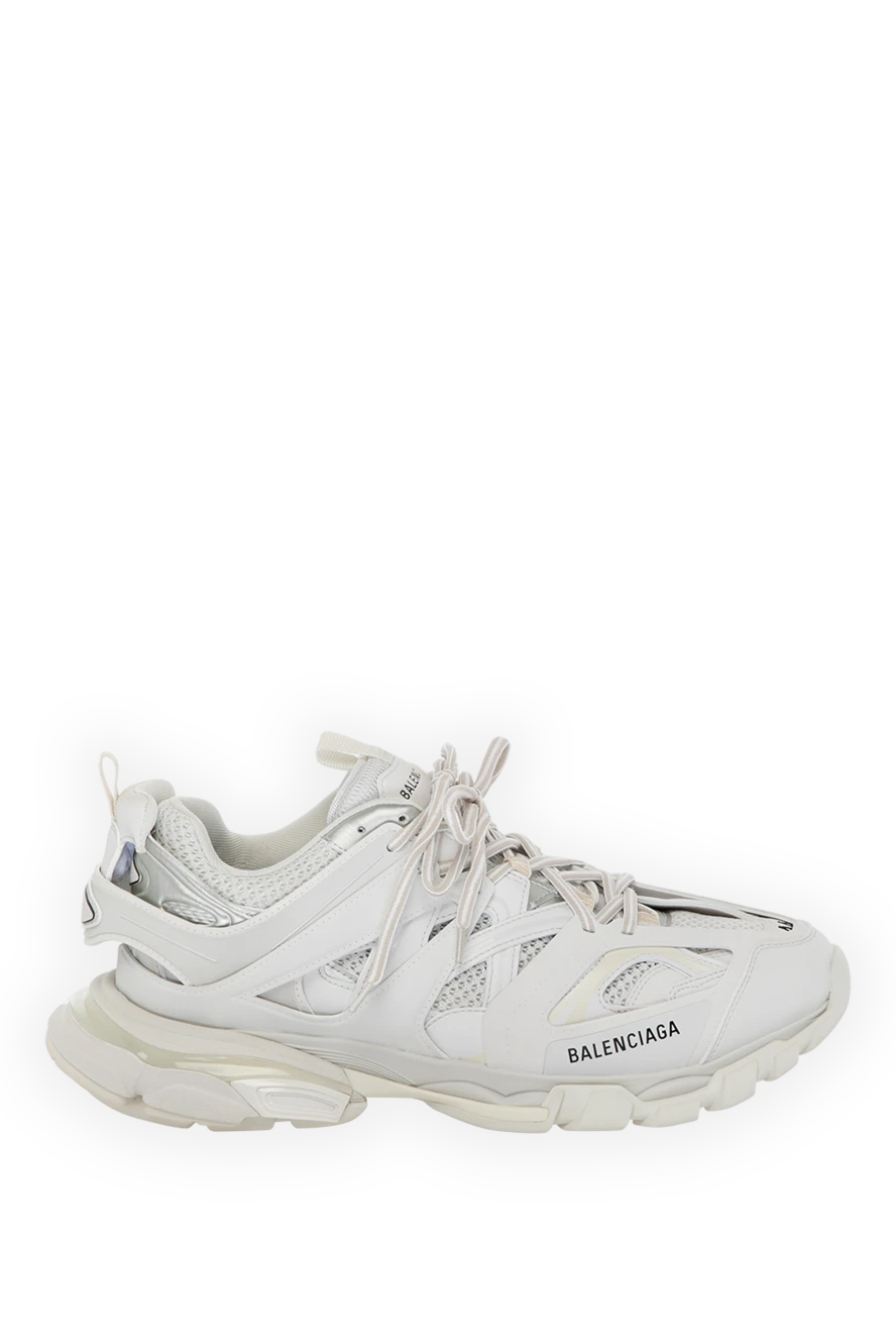 Balenciaga man men's white sneakers made of genuine leather and textile buy with prices and photos 180558 - photo 1