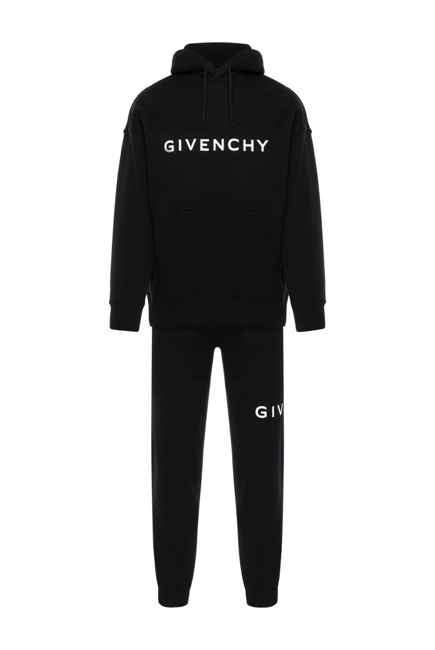 Givenchy костюм прогулянковий чоловічий чорний з капюшоном 180695 - фото 1