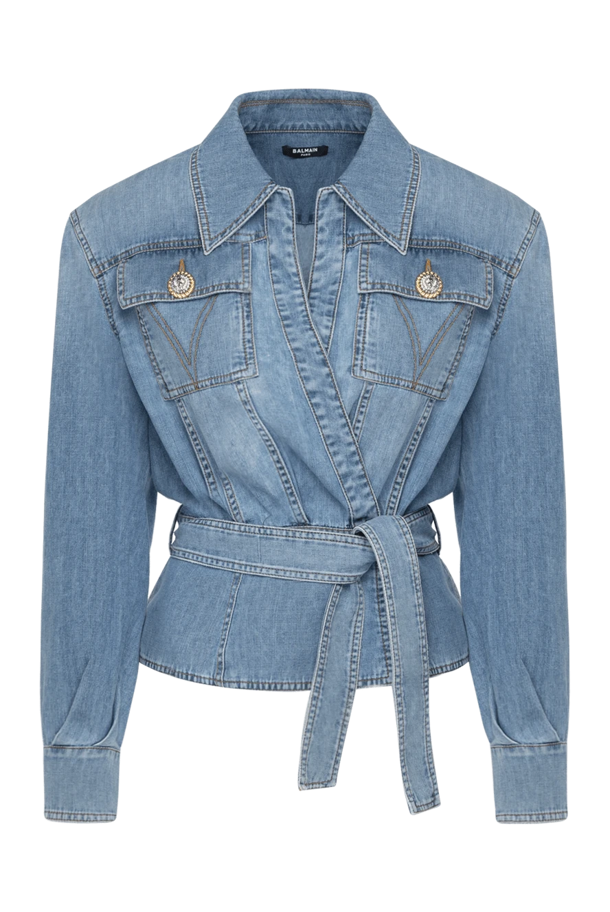 Balmain woman jean jacket buy with prices and photos 180752 - photo 1