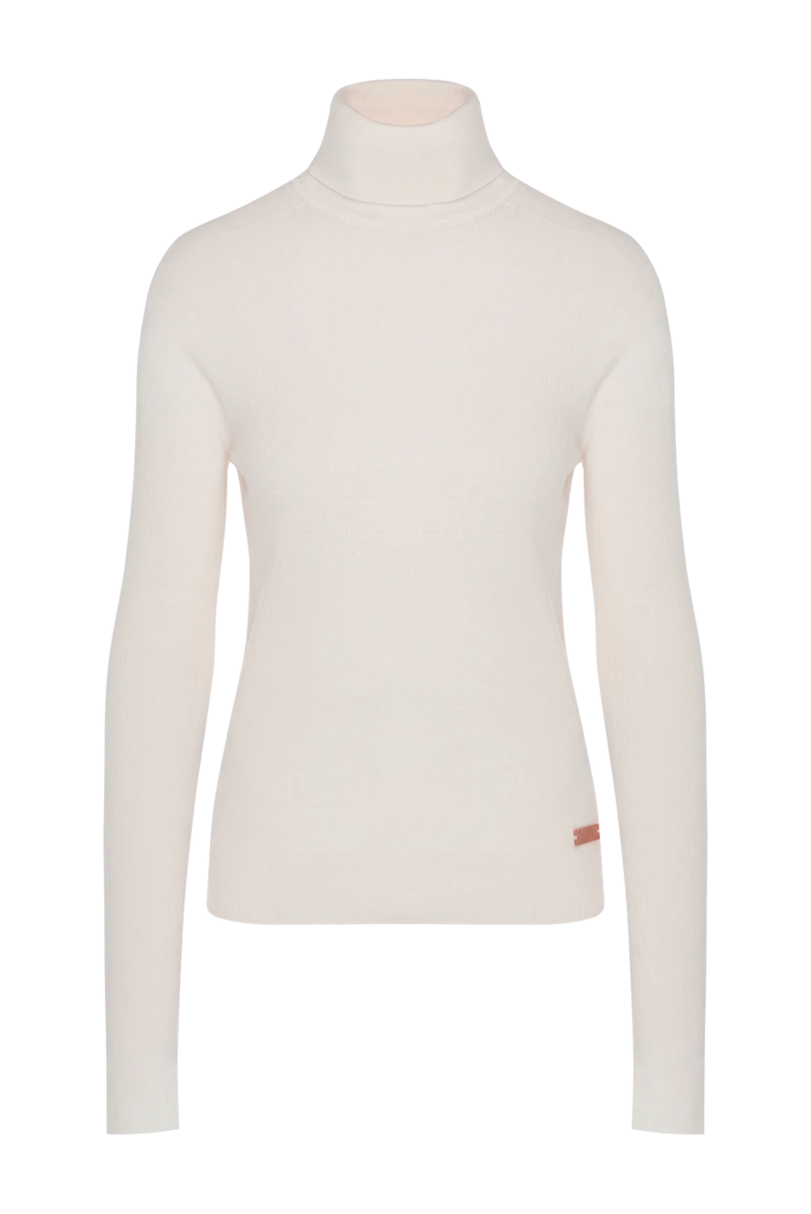 Balmain women's golf woolen white with logo 180758 - photo 1