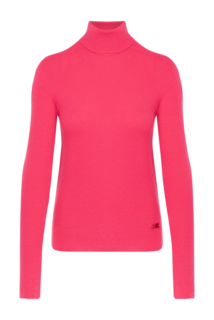 Balmain women's golf wool pink with logo 180759 - photo 1