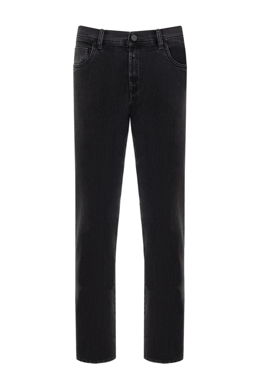 Scissor Scriptor men's black cotton jeans 180892 - photo 1