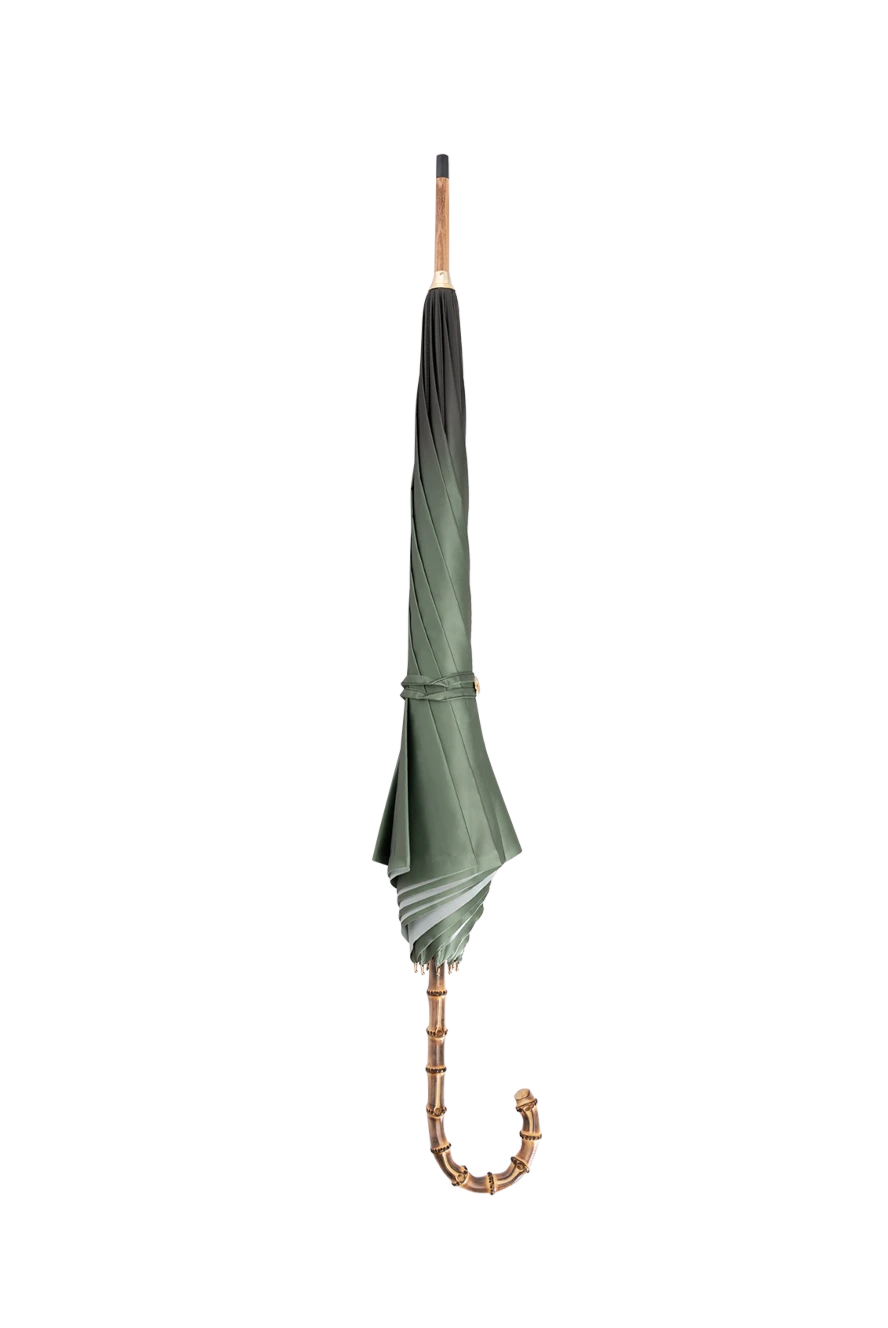 Pasotti woman green umbrella with bamboo handle 180958 - photo 1