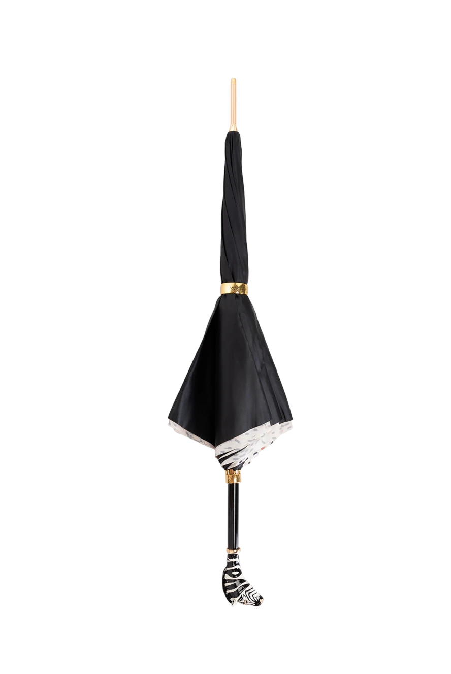 Pasotti парасолька жіноча зебра чорна 180962 - фото 1