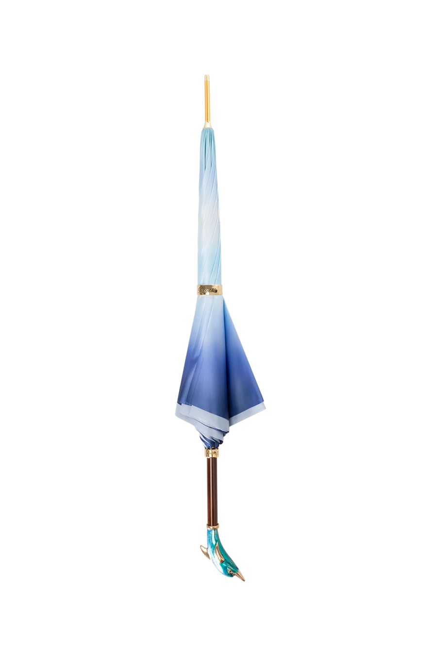 Pasotti зонт женский дельфин голубой 180975 - фото 1