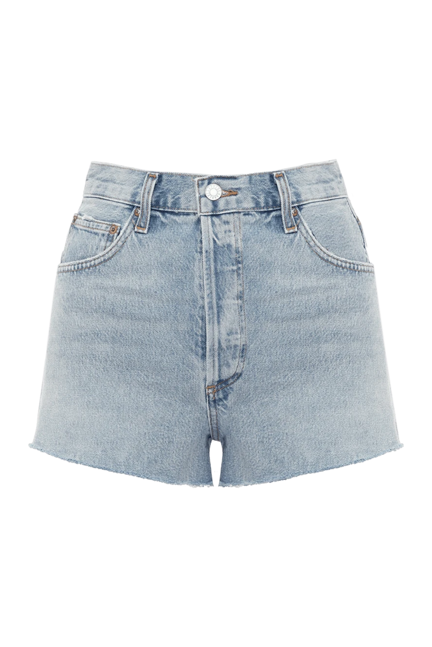 Citizens of Humanity women's blue denim shorts 181072 - photo 1