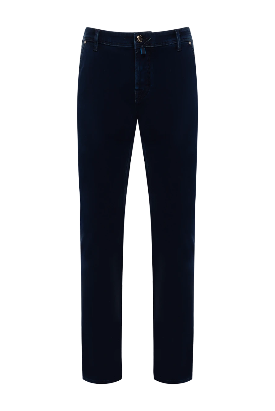 Jacob Cohen men's blue jeans with logo 181124 - photo 1