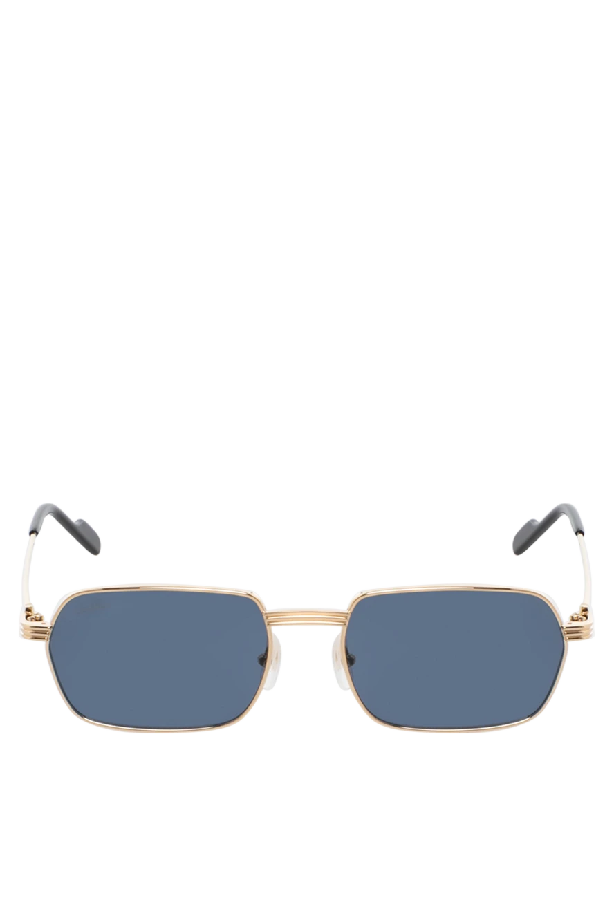 Cartier сонцезахисні чоловічі окуляри жовті 181243 - фото 1
