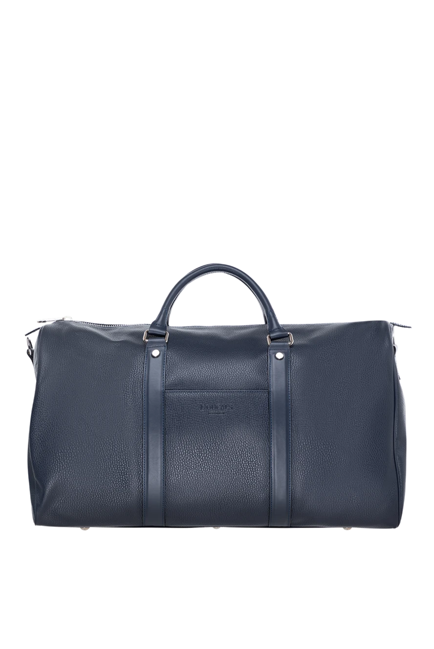 Doucal`s blue crocodile leather travel bag 184659 - photo 1