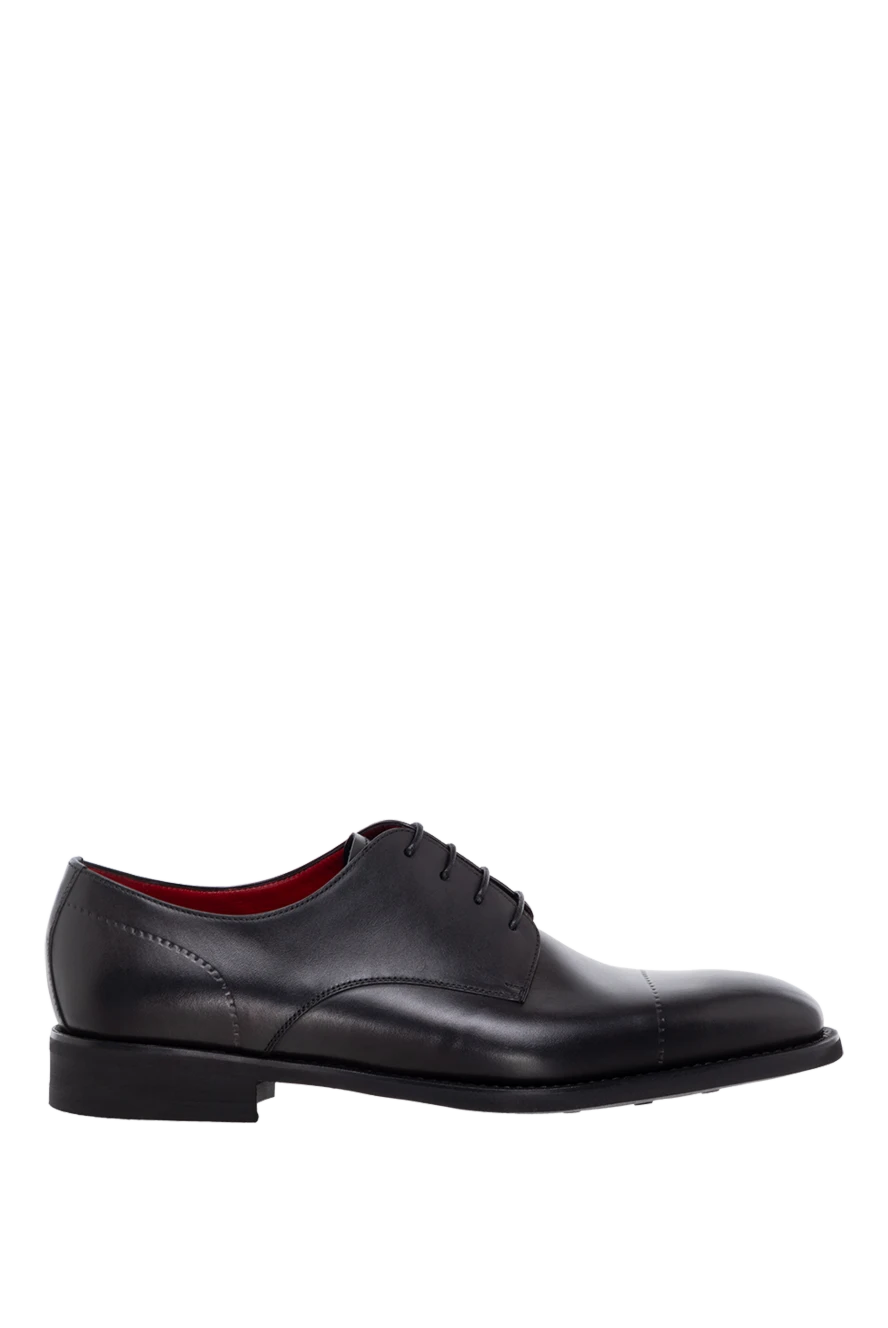 Туфли мужские черные кожаные