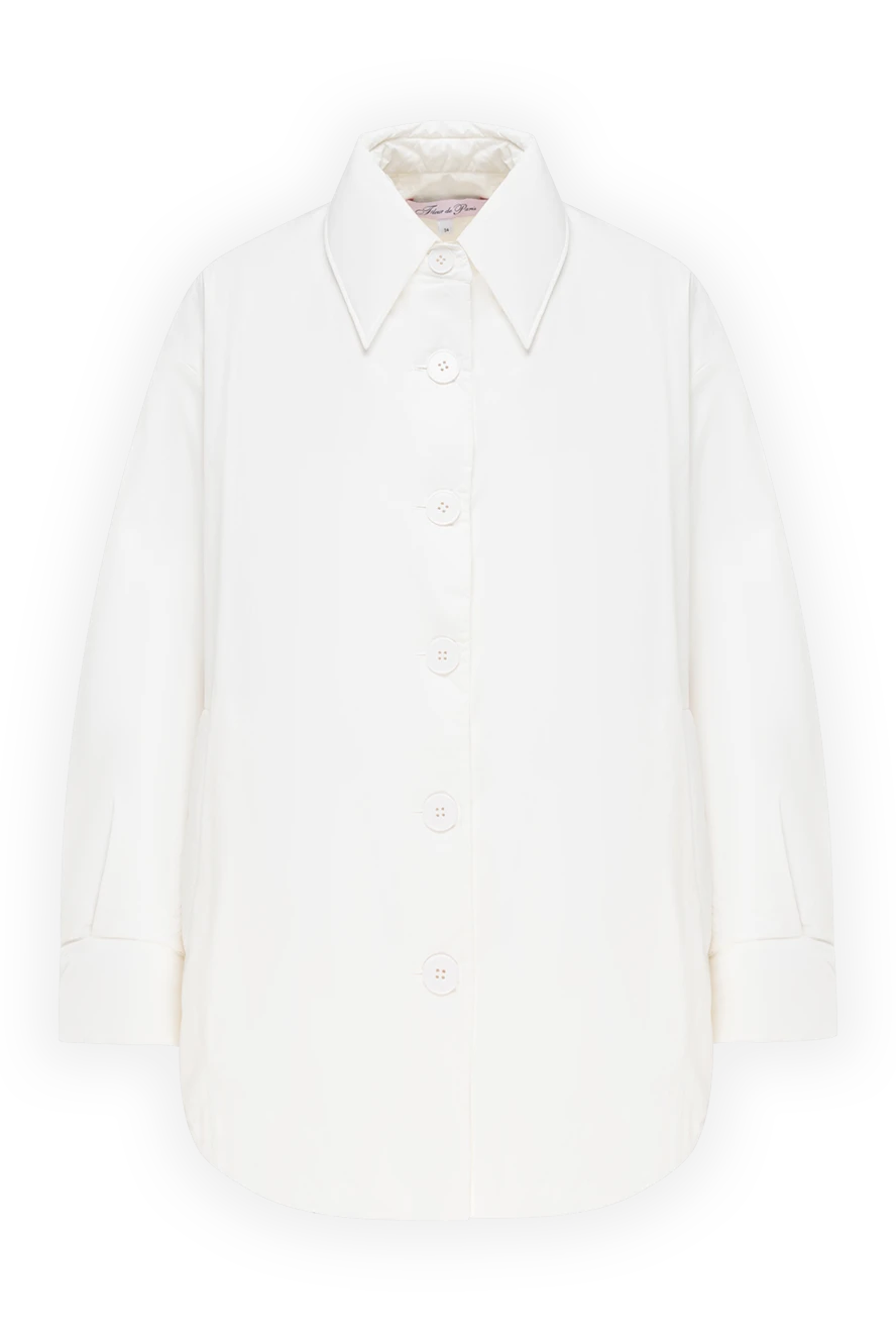 Fleur de Paris women's white nylon jacket 184737 - photo 1