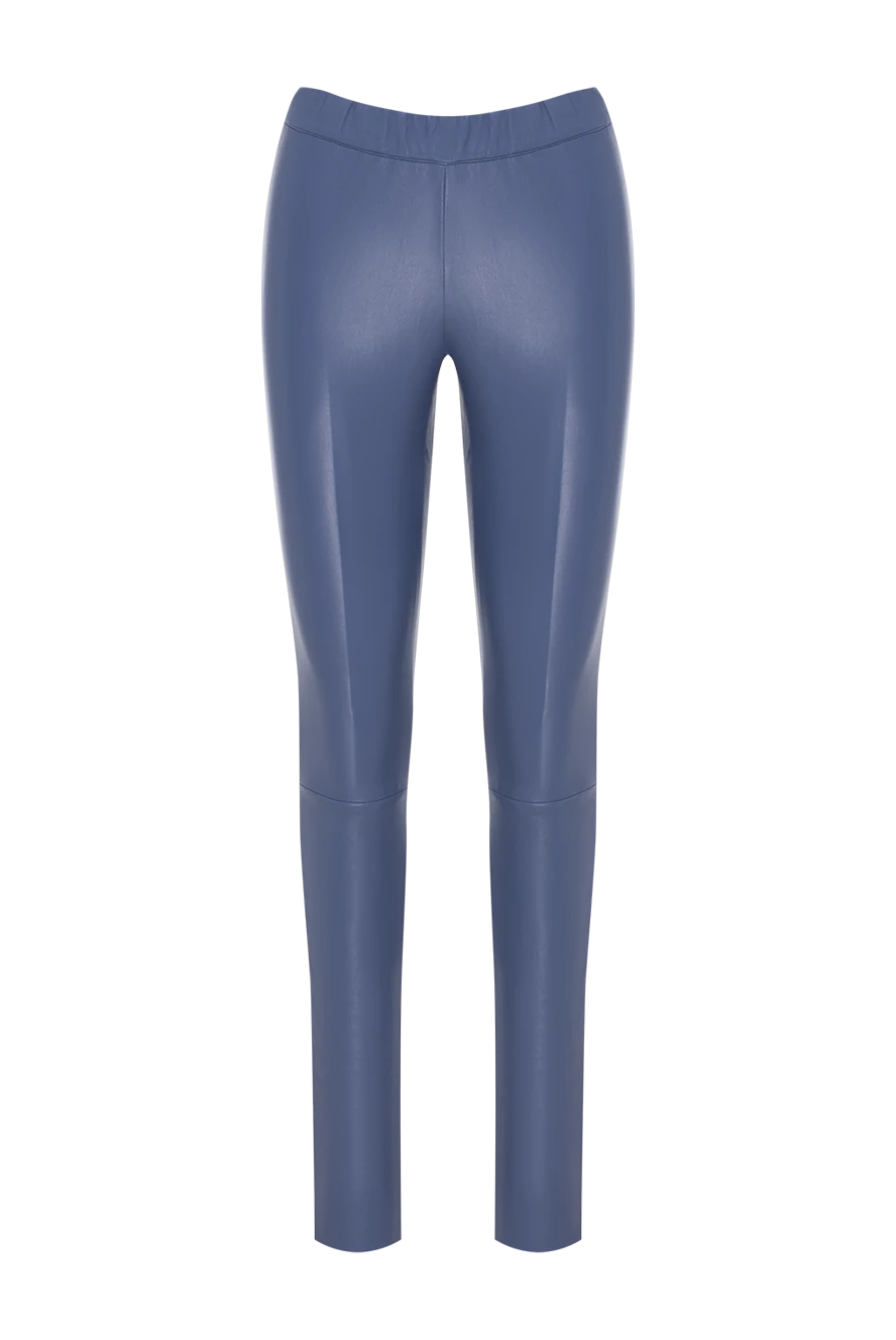 Max&Moi women's leather leggings blue 184798 - photo 1