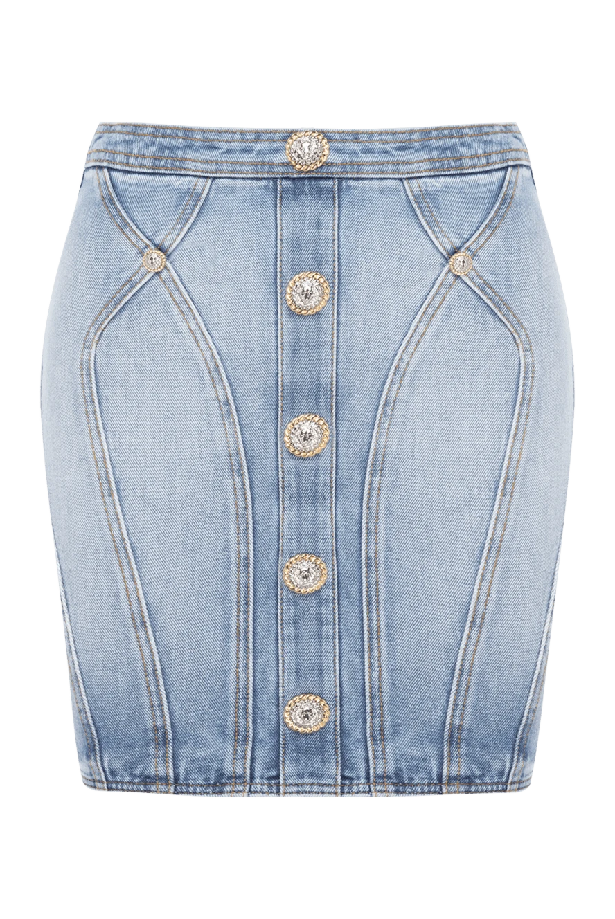 Balmain blue denim skirt 184884 - photo 1