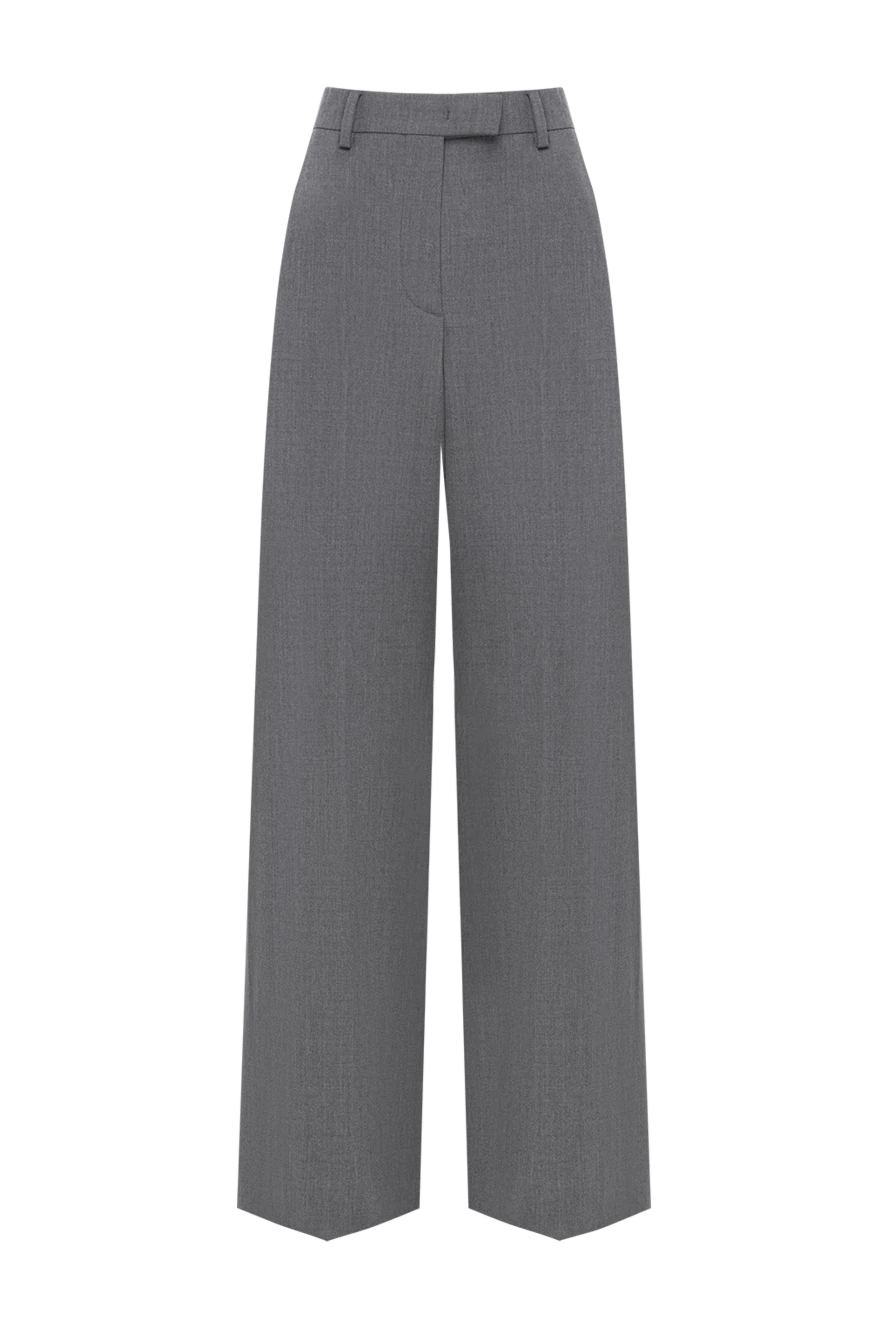 Valentino women's gray wool pants 184898 - photo 1