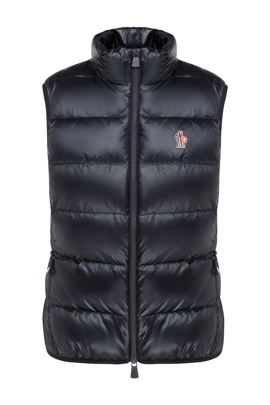 Moncler women's warm black vest with zipper 184939 - photo 1