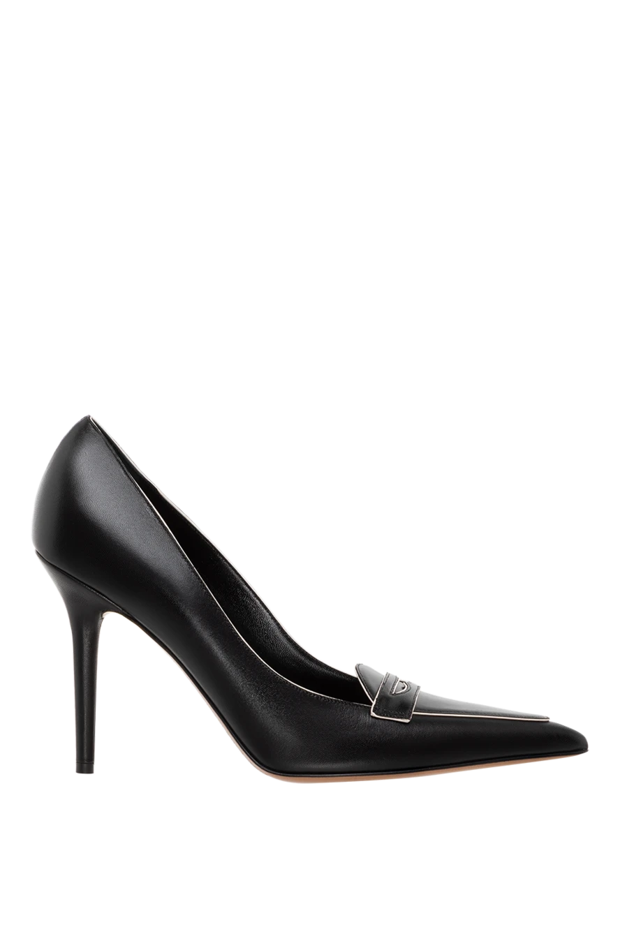 Valentino women's black leather stiletto heels 184995 - photo 1