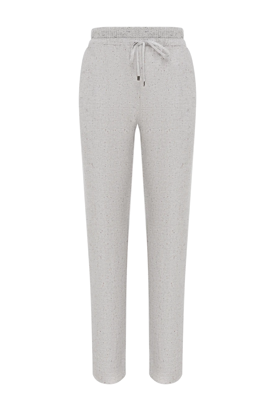 D.Exterior women's gray drawstring pants 185025 - photo 1