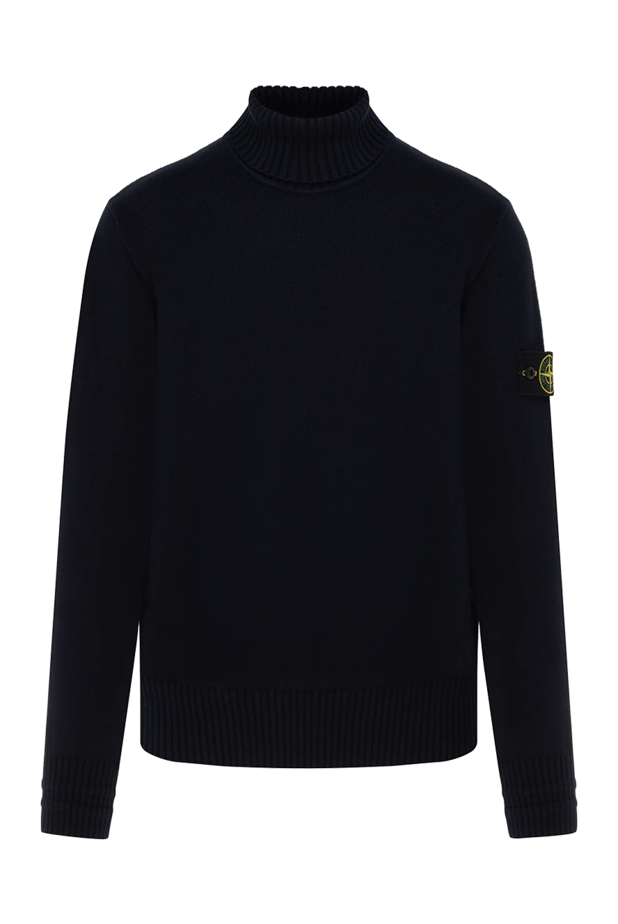 Stone Island golf men's black with logo 185385 - photo 1