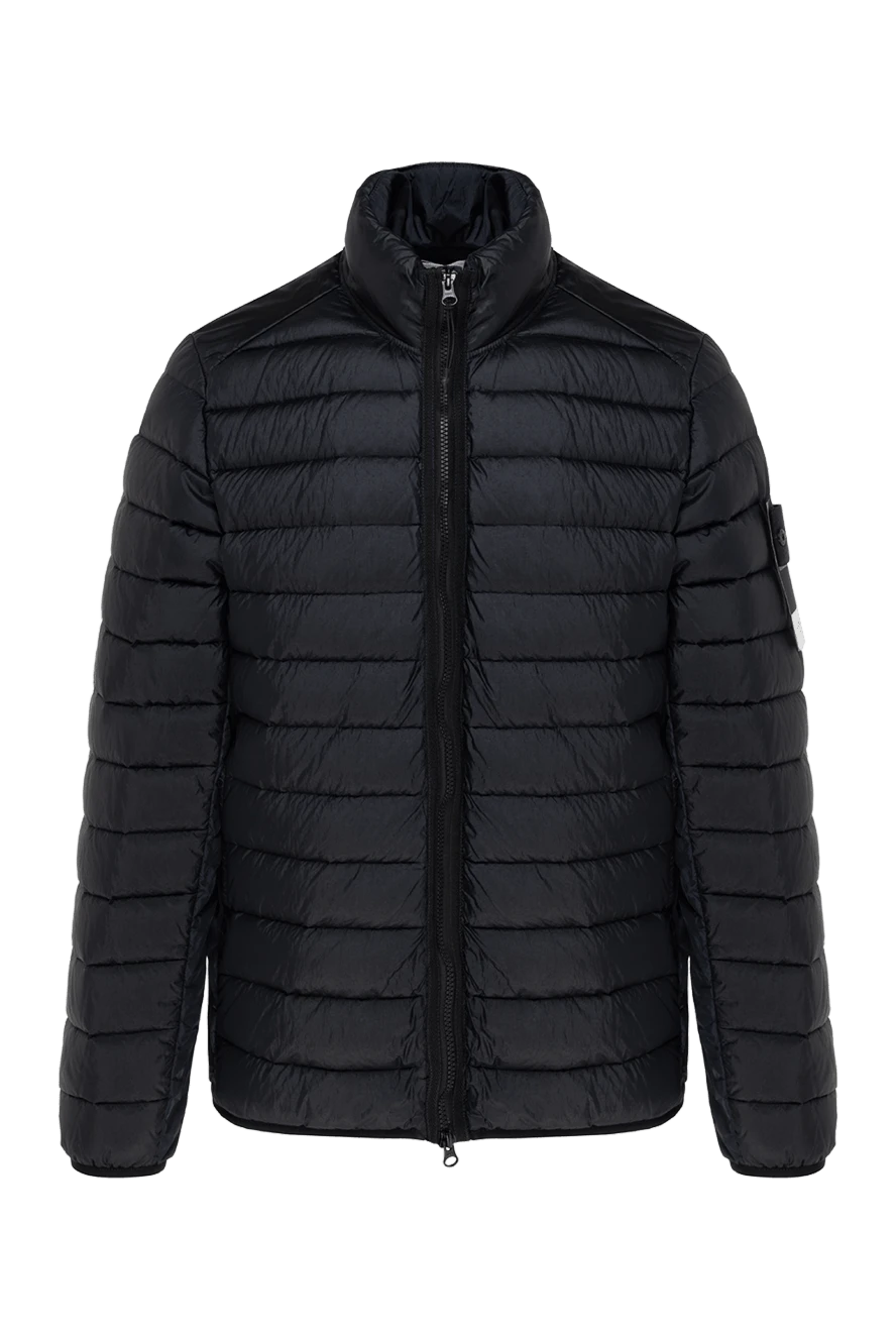 Stone Island стеганая куртка синяя мужская 185391 - фото 1