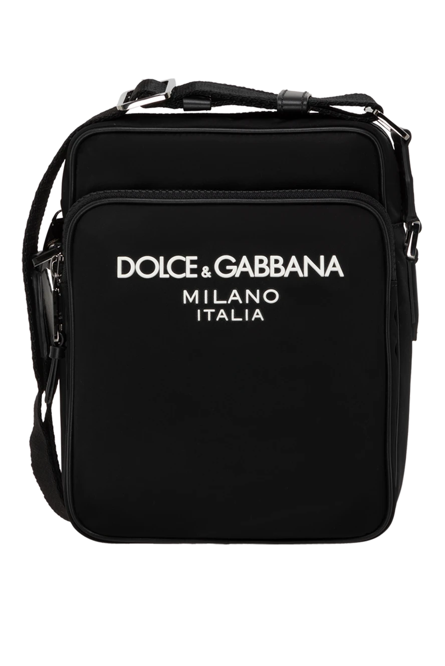 Dolce & Gabbana cross-body bag made of nylon and decorated with a rubberized logo 185436 - photo 1