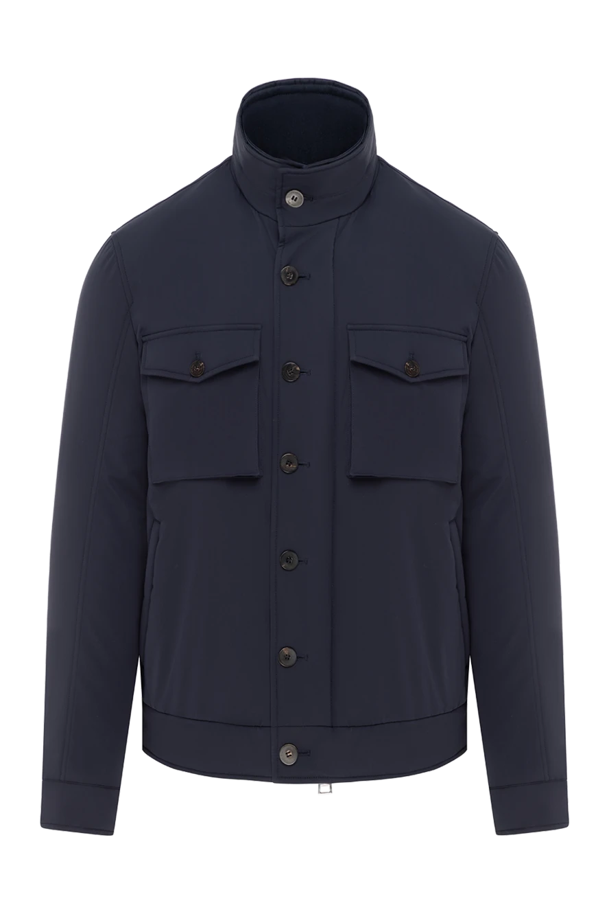 Hugo Boss men's blue jacket with patch pockets 185477 - photo 1
