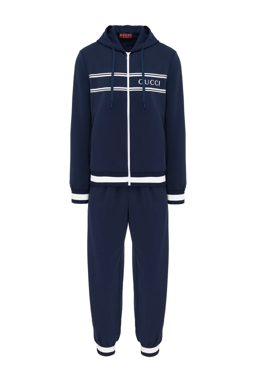 Gucci stylish blue men's sports suit 185562 - photo 1