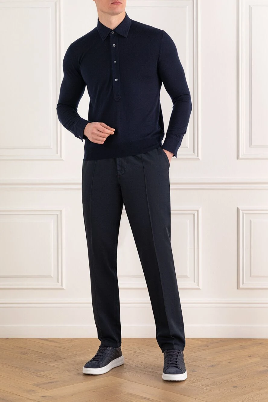 Isaia man polo long sleeve 185681 - photo 1