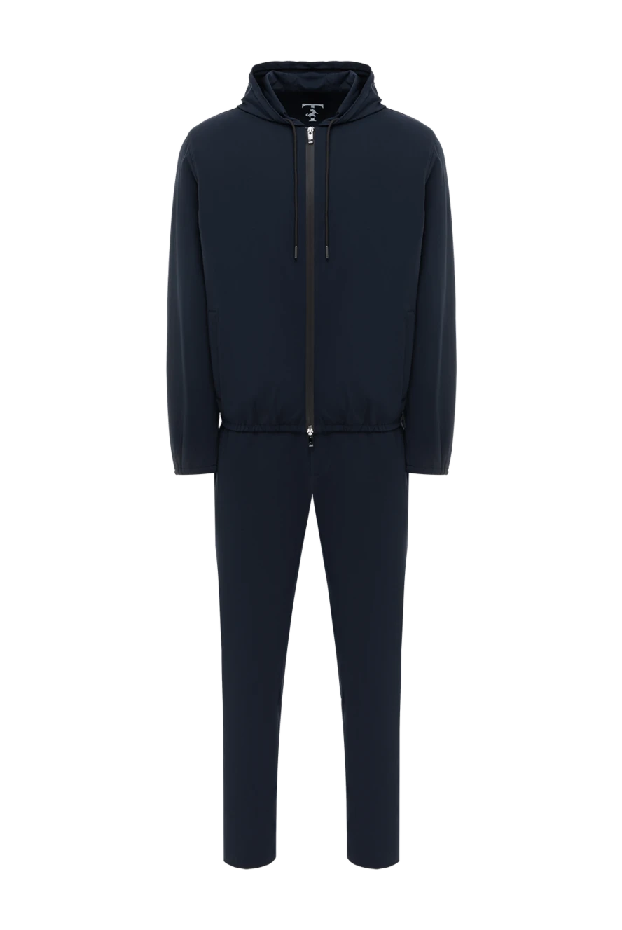 Tombolini blue tracksuit with zipper and hood 186168 - photo 1
