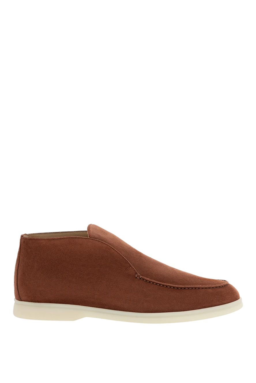 Loro Piana класичні лофери із замші та телячої шкіри наппа всередині 186343 - фото 1