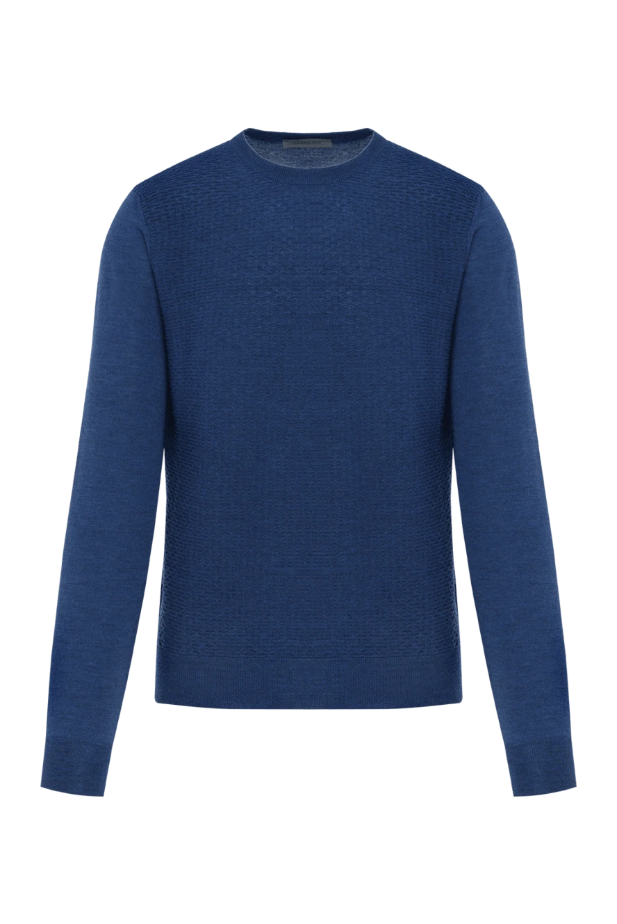 Corneliani blue wool jumper for men 186611 - photo 1