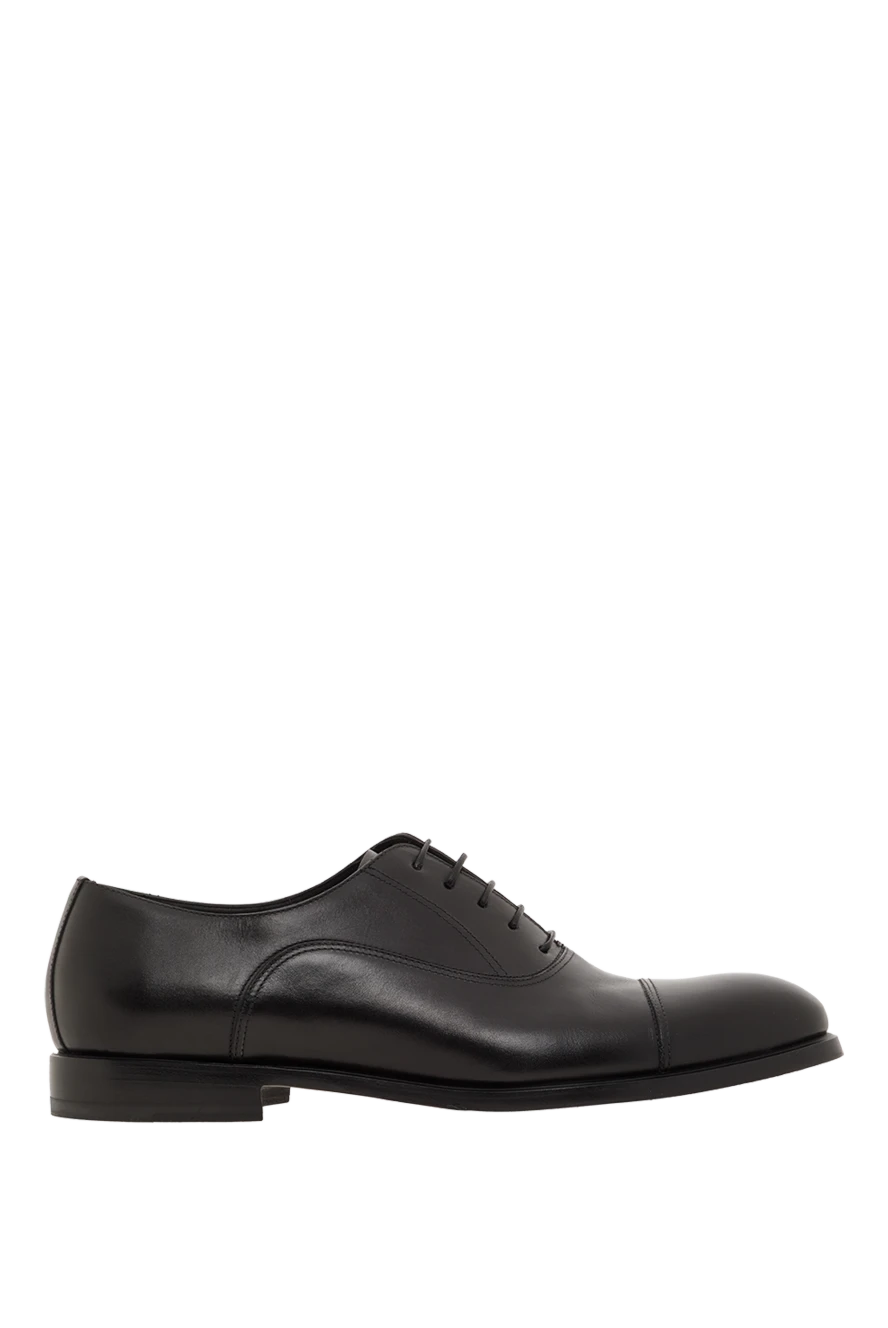 Barrett чорні шкіряні оксфорди із захисним носком чоловічі 186928 - фото 1