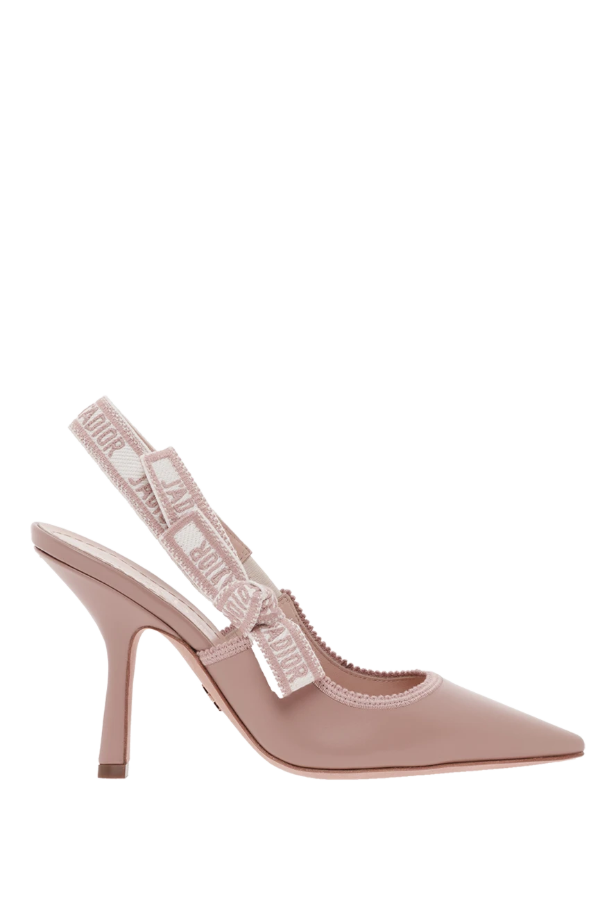 Dior туфлі-слінгбеки j'adior з двоколірною стрічкою 187433 - фото 1