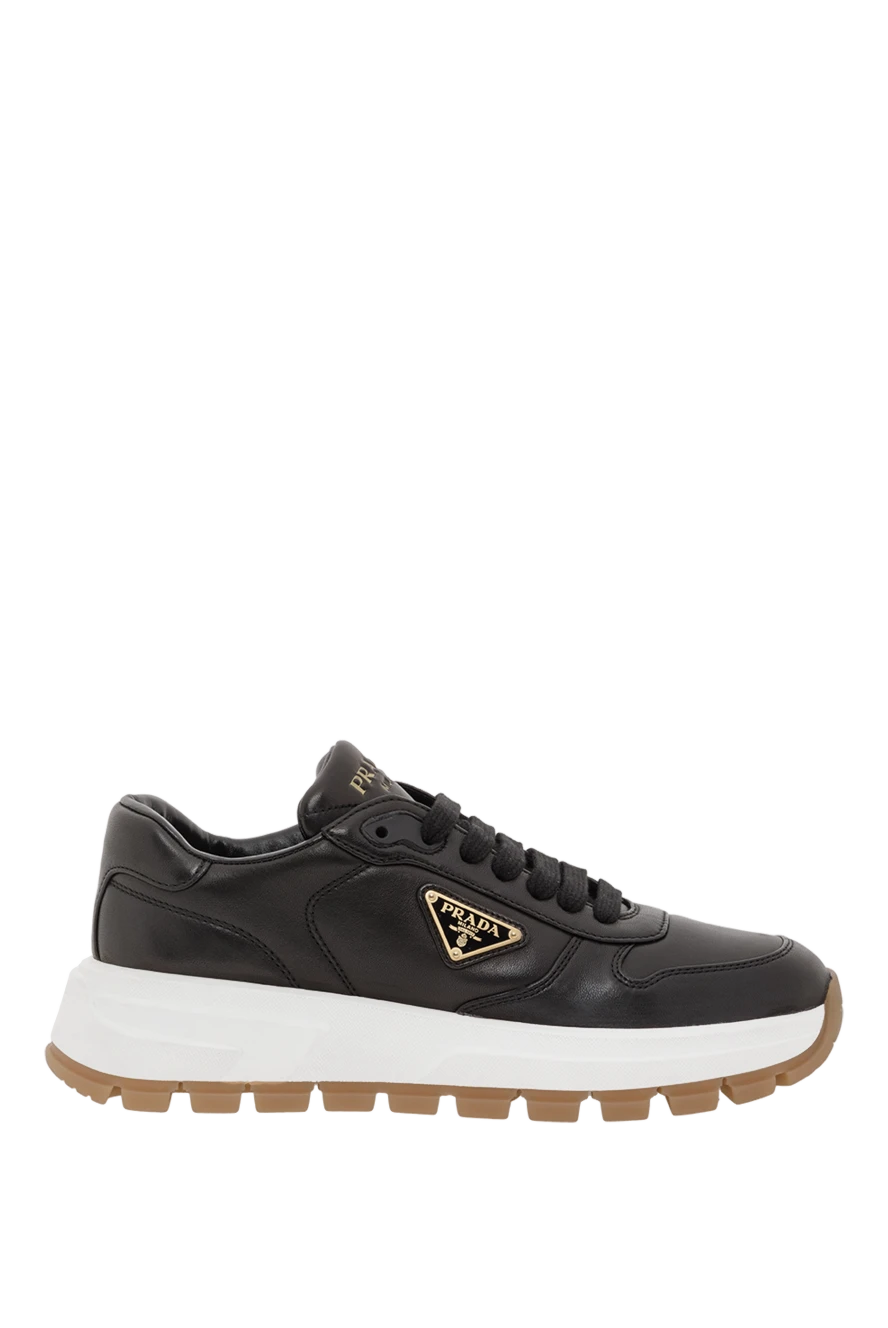 Prada шкіряні кросівки prax 01 зі зручною гумовою підошвою 187475 - фото 1