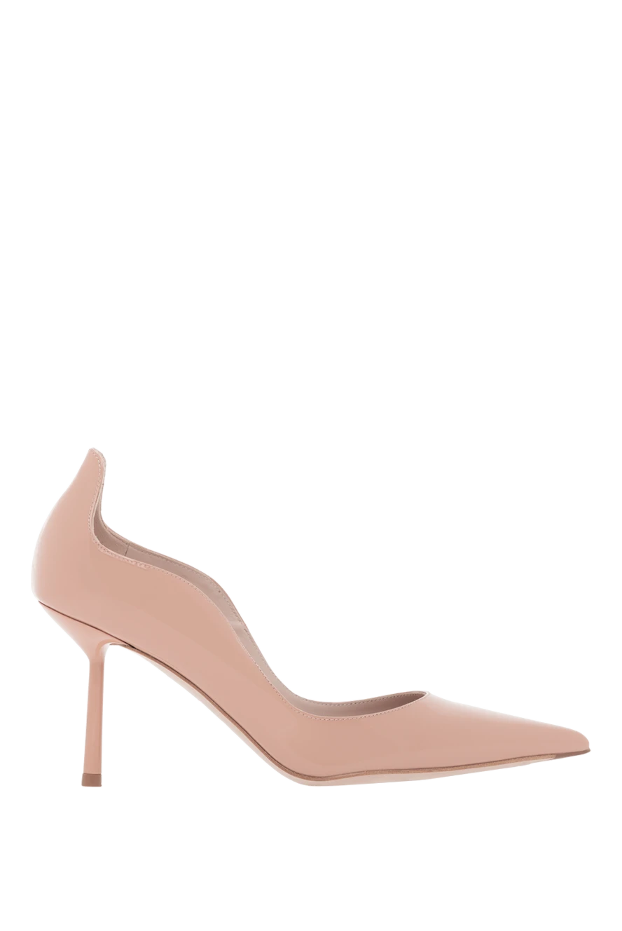 Le Silla туфлі на підборах-шпильці з бежевої шкіри 187653 - фото 1