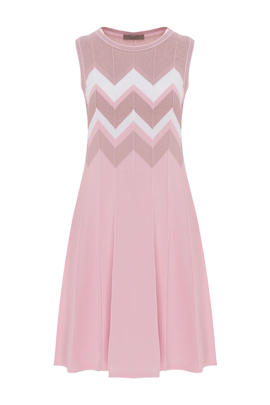 D.Exterior pink geometric knit dress 187769 - photo 1