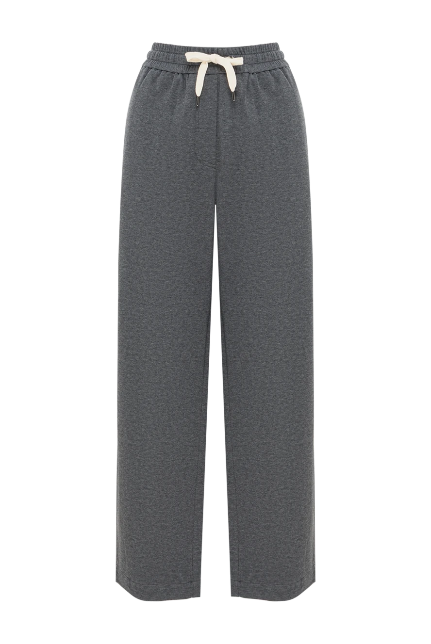 Brunello Cucinelli брюки трикотажные 187821 - фото 1