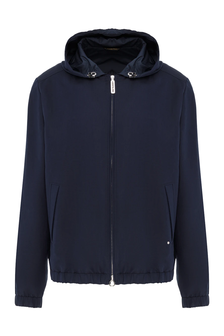 BRIONIブリオーニTrimmedCashmereBomberJacketXS Brioni бомбер из натуральной шерсти черного цвета с трикотажными