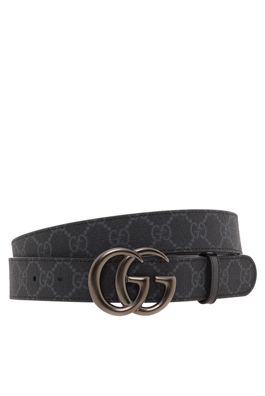 Gucci narrow belt gg marmont black men's 188167 - photo 1