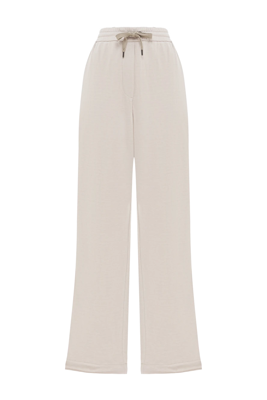 Brunello Cucinelli брюки трикотажные 188373 - фото 1