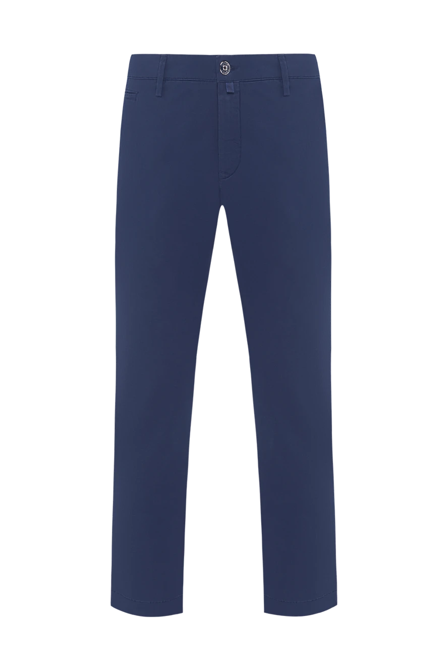 Jacob Cohen blue stretch cotton chinos for men 189069 - photo 1