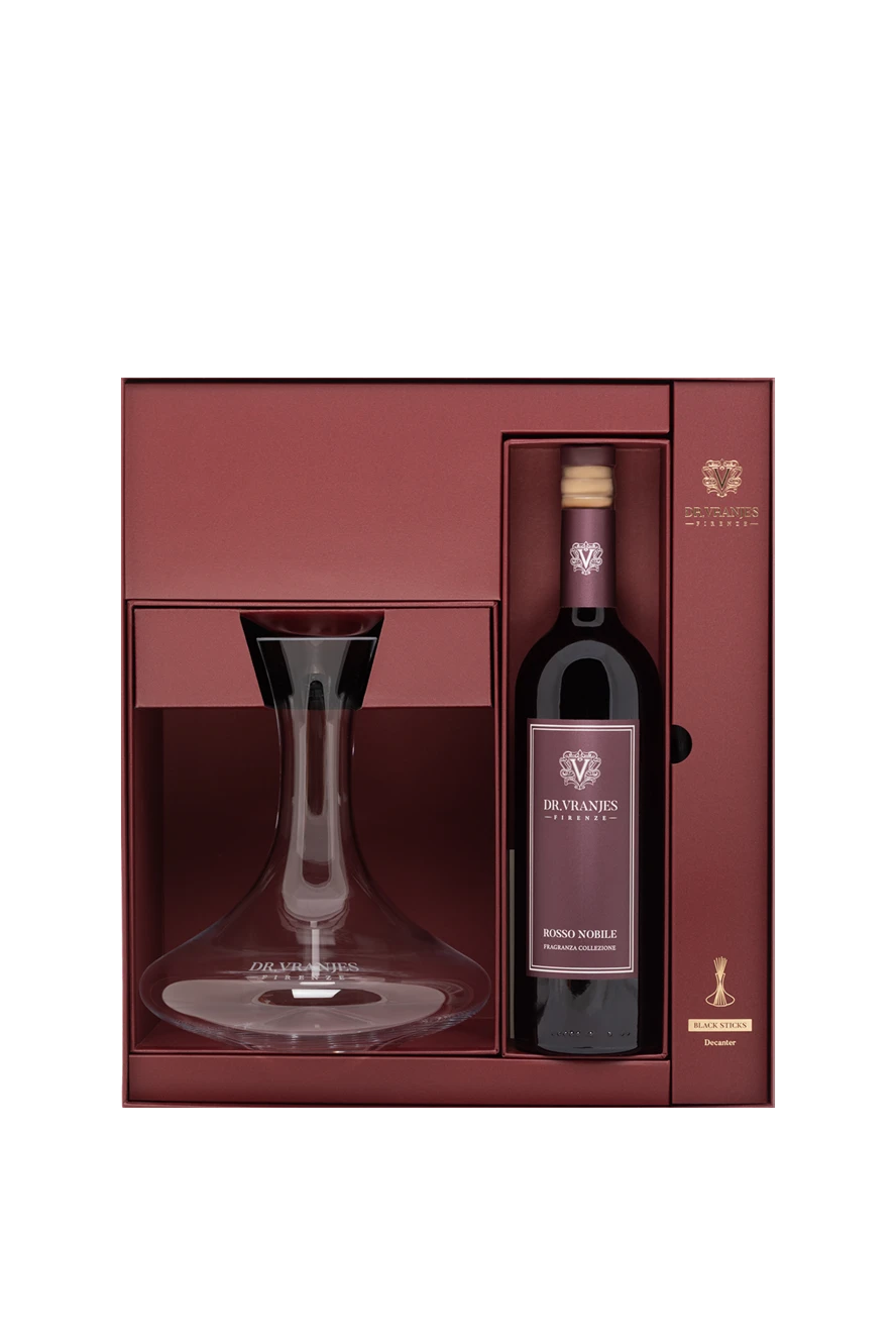 Dr. Vranjes оригінальний декор аромату rosso nobile у вигляді декантера та пляшки bordeaux 189481 - фото 1