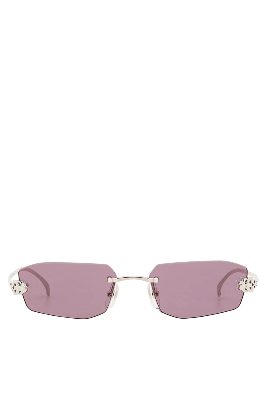 Cartier окуляри для захисту від сонця без оправи panthere classic фіолетові 189566 - фото 1