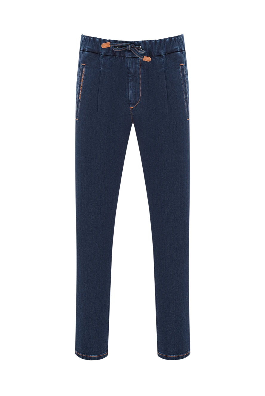 Scissor Scriptor джинси комфортні з утяжкою та декоративними задніми кишенями 189705 - фото 1