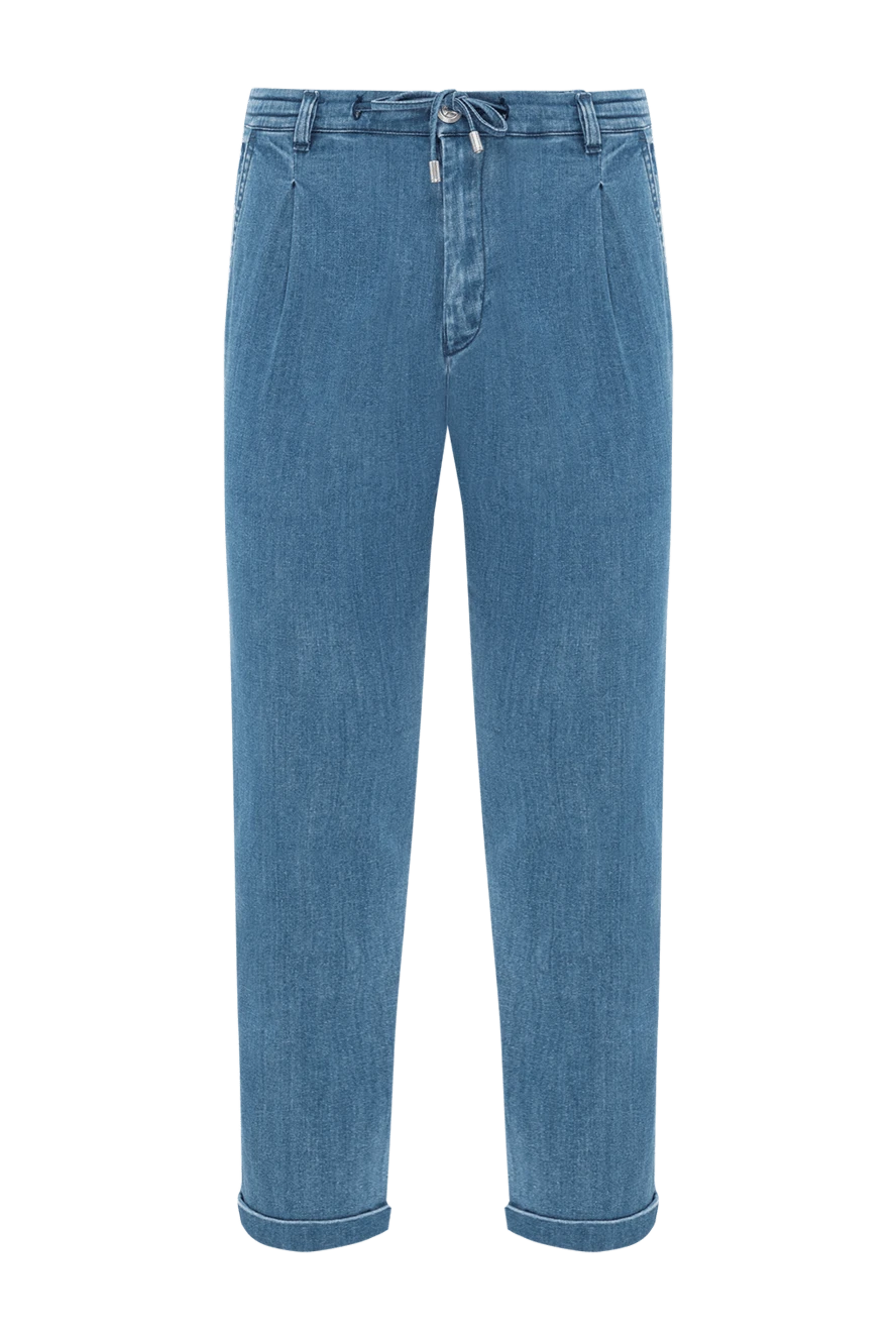 Scissor Scriptor джинсы из денима со шнурком на поясе и карманами с клапанами 189828 - фото 1