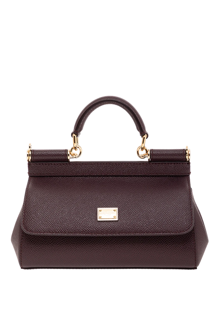Dolce & Gabbana small sicily bag with short handle burgundy 189938 - photo 1